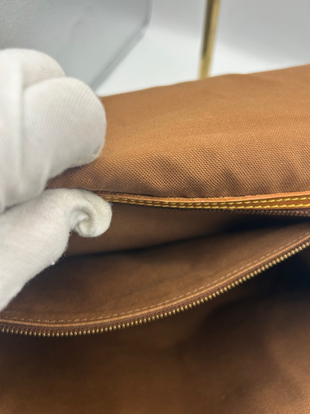 Louis Vuitton Monogram Canvas Top Handle Briefcase in Brown and Tan - Picture 14 of 14